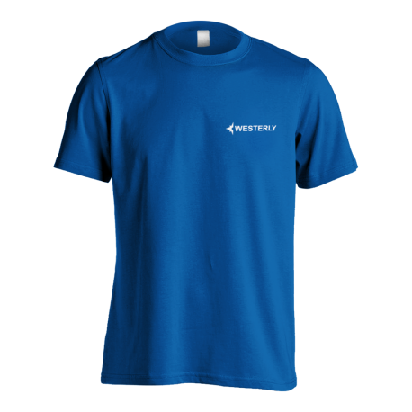 Westerly Small Logo Blue T-Shirt