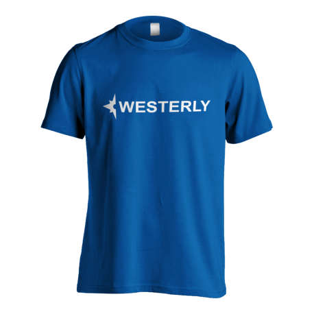 Westerly Large Logo Blue T-Shirt